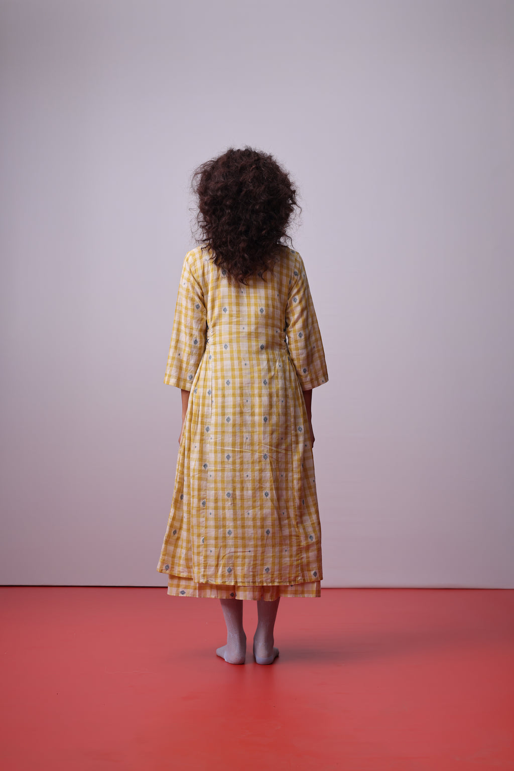 Sunlit Mosaic Layered Dress