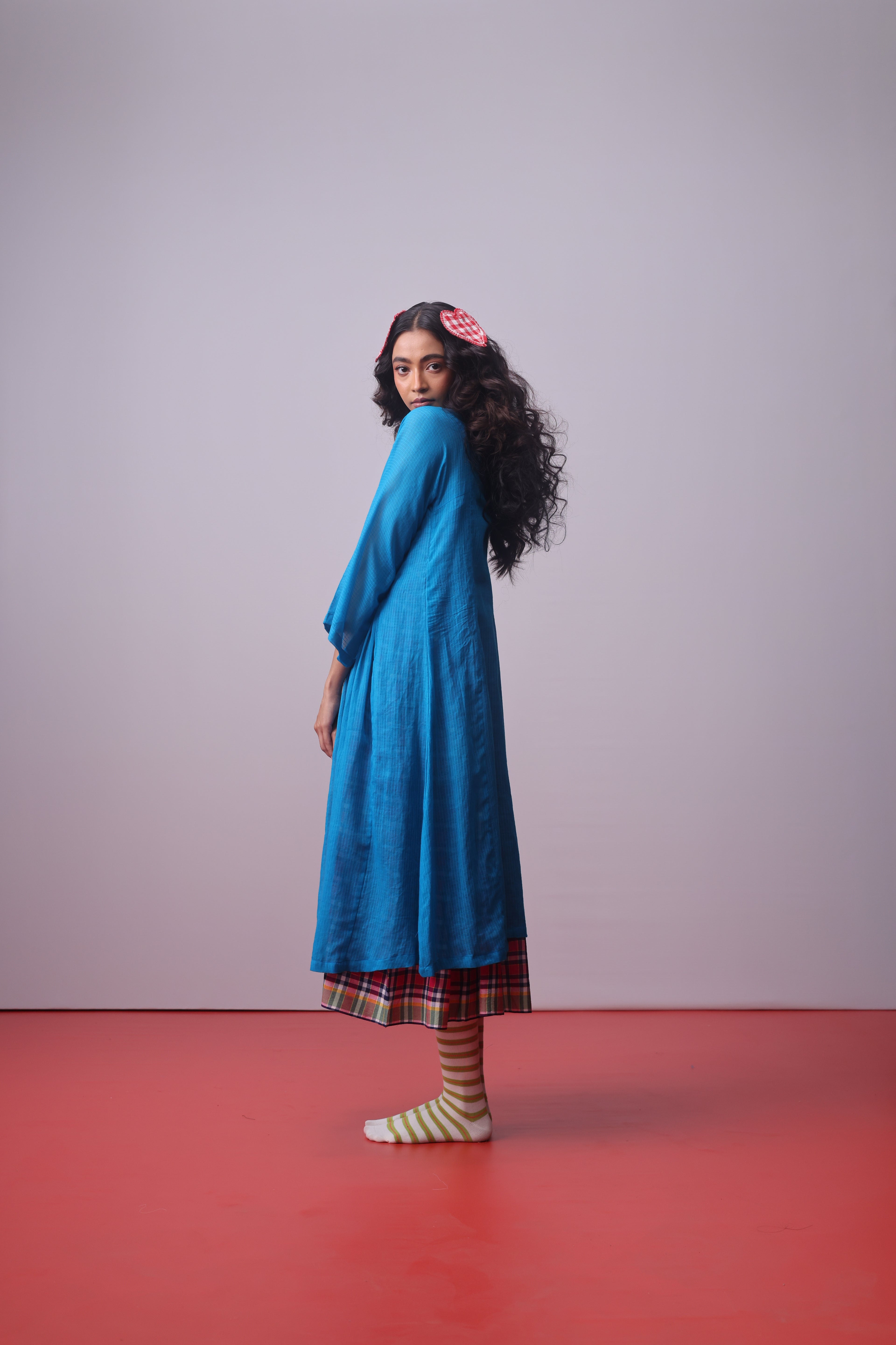 Turquoise Bloom Dress