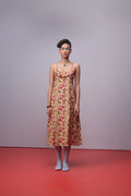Lotus Strap Afternoon Dress
