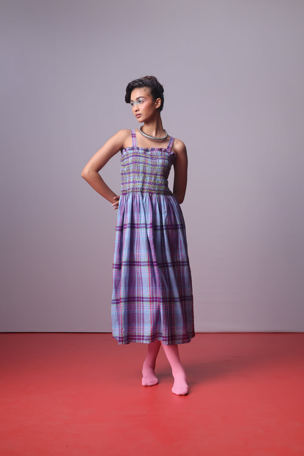 Lamara Smocked Dress
