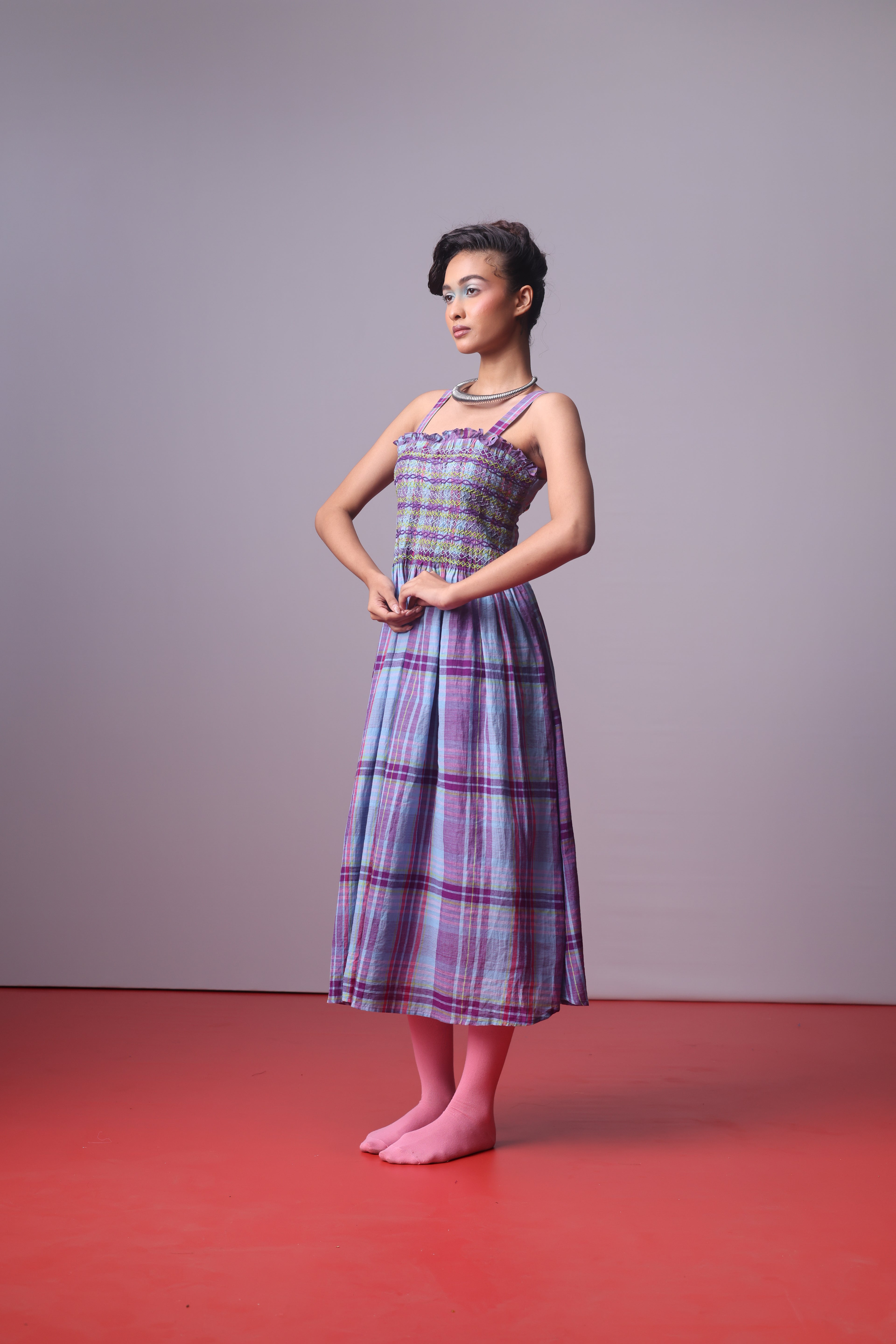Lamara Smocked Dress