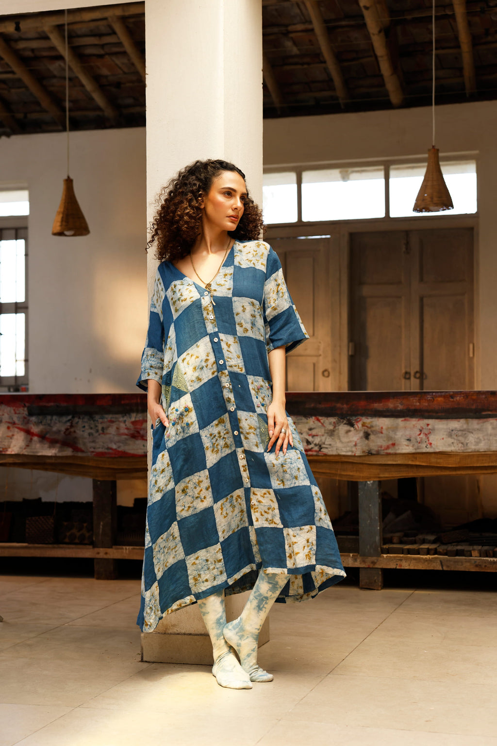 The Ebha Mosaic Dress
