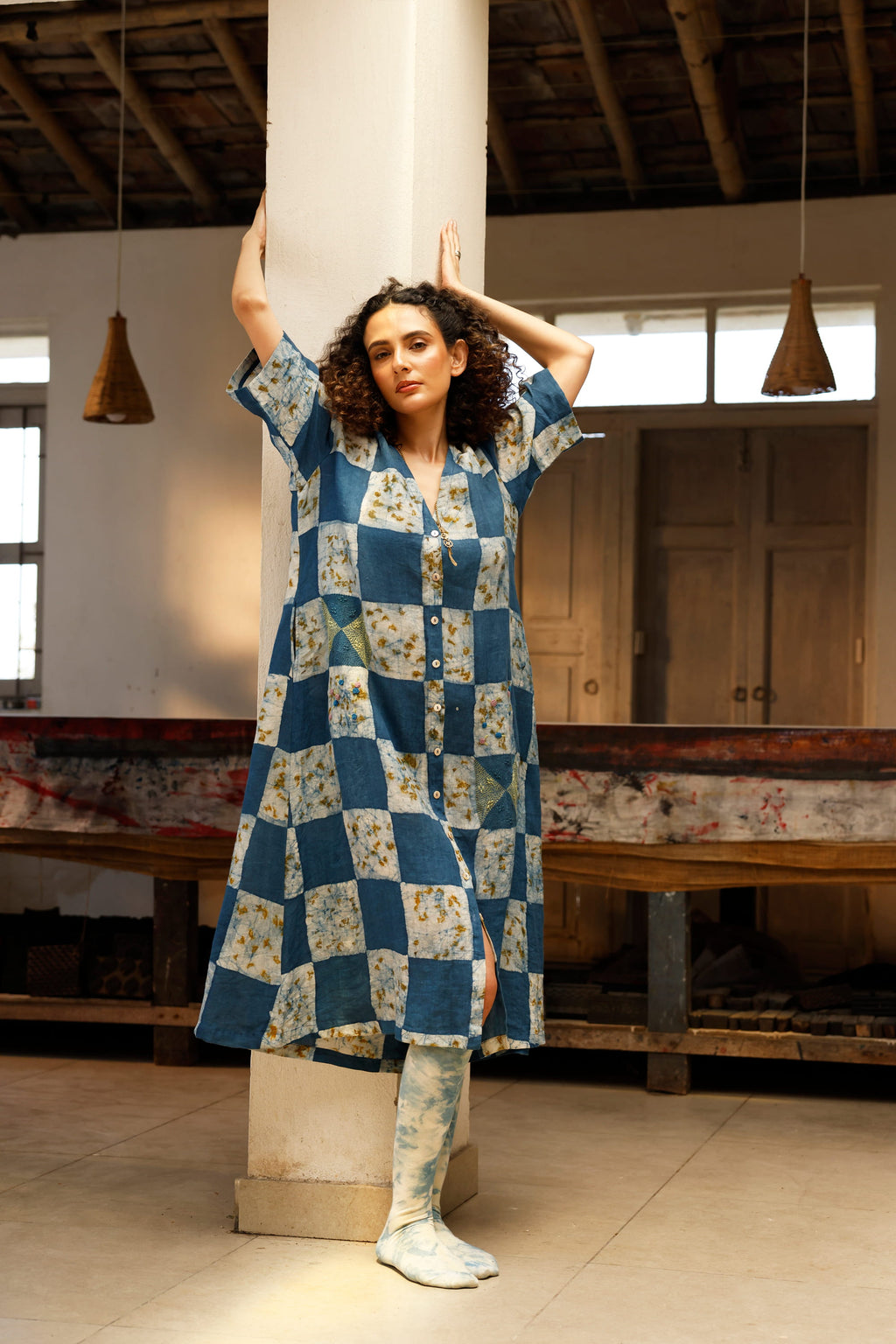 The Ebha Mosaic Dress