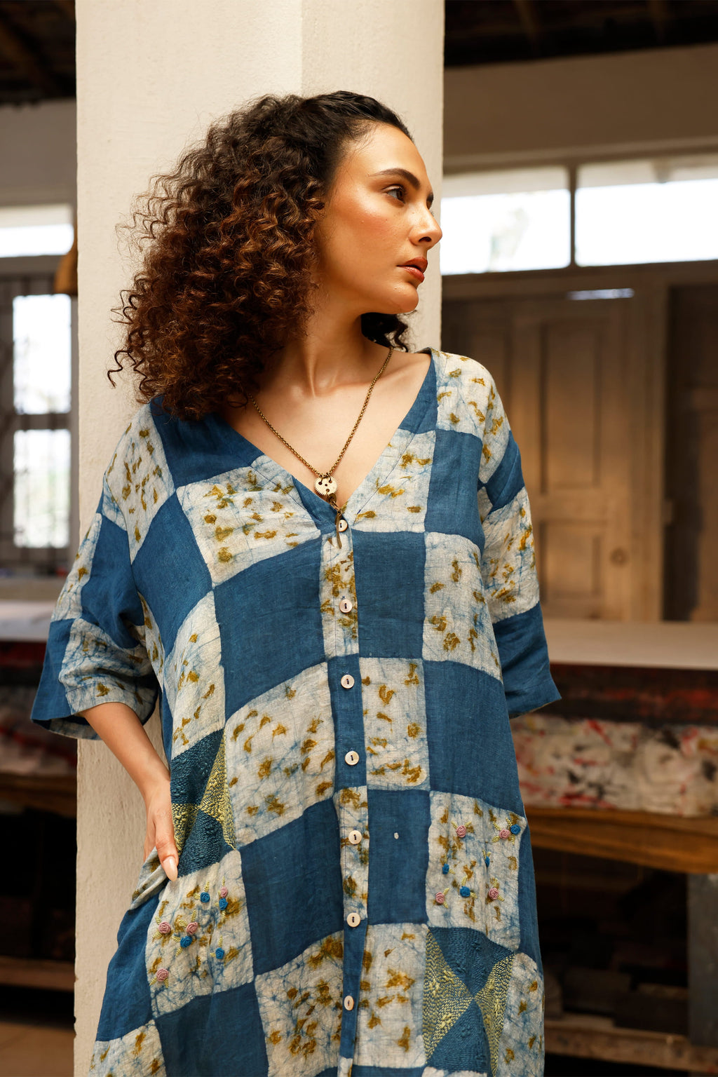 The Ebha Mosaic Dress
