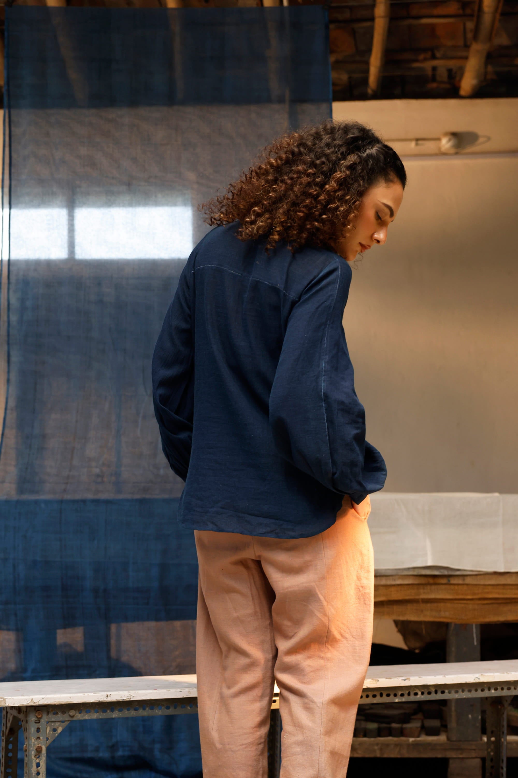 Indigo Quietude Shirt