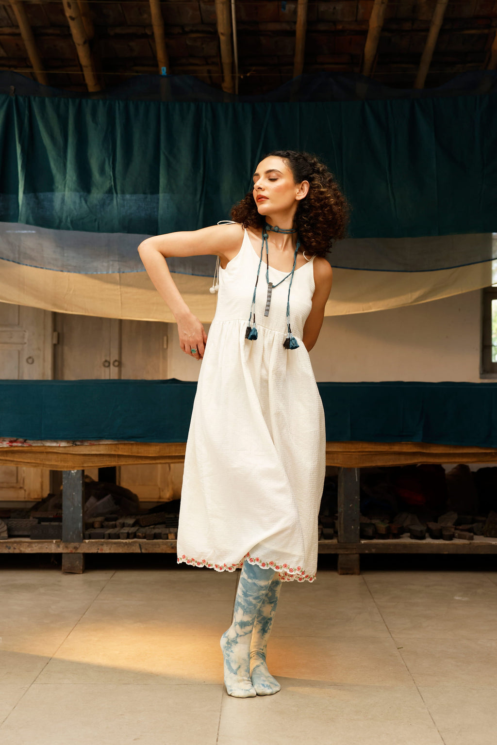 The Ivory Meadow Dress