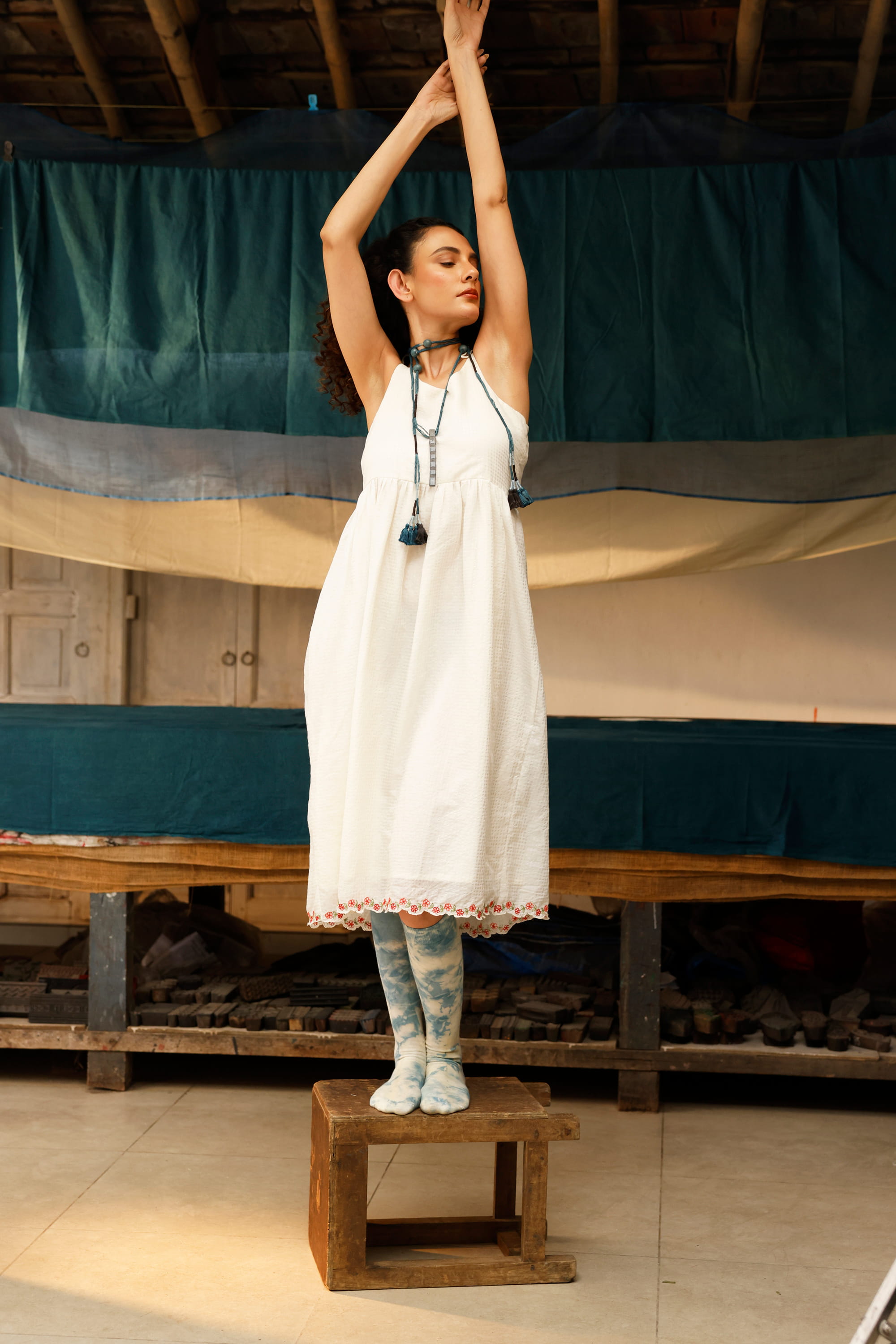 The Ivory Meadow Dress