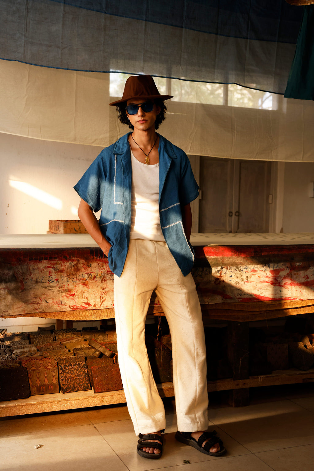 The Indigo Trace Shirt