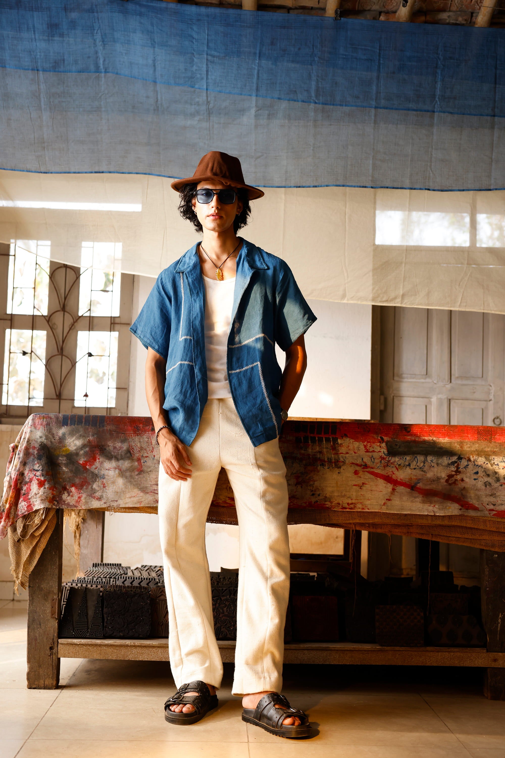 The Indigo Trace Shirt