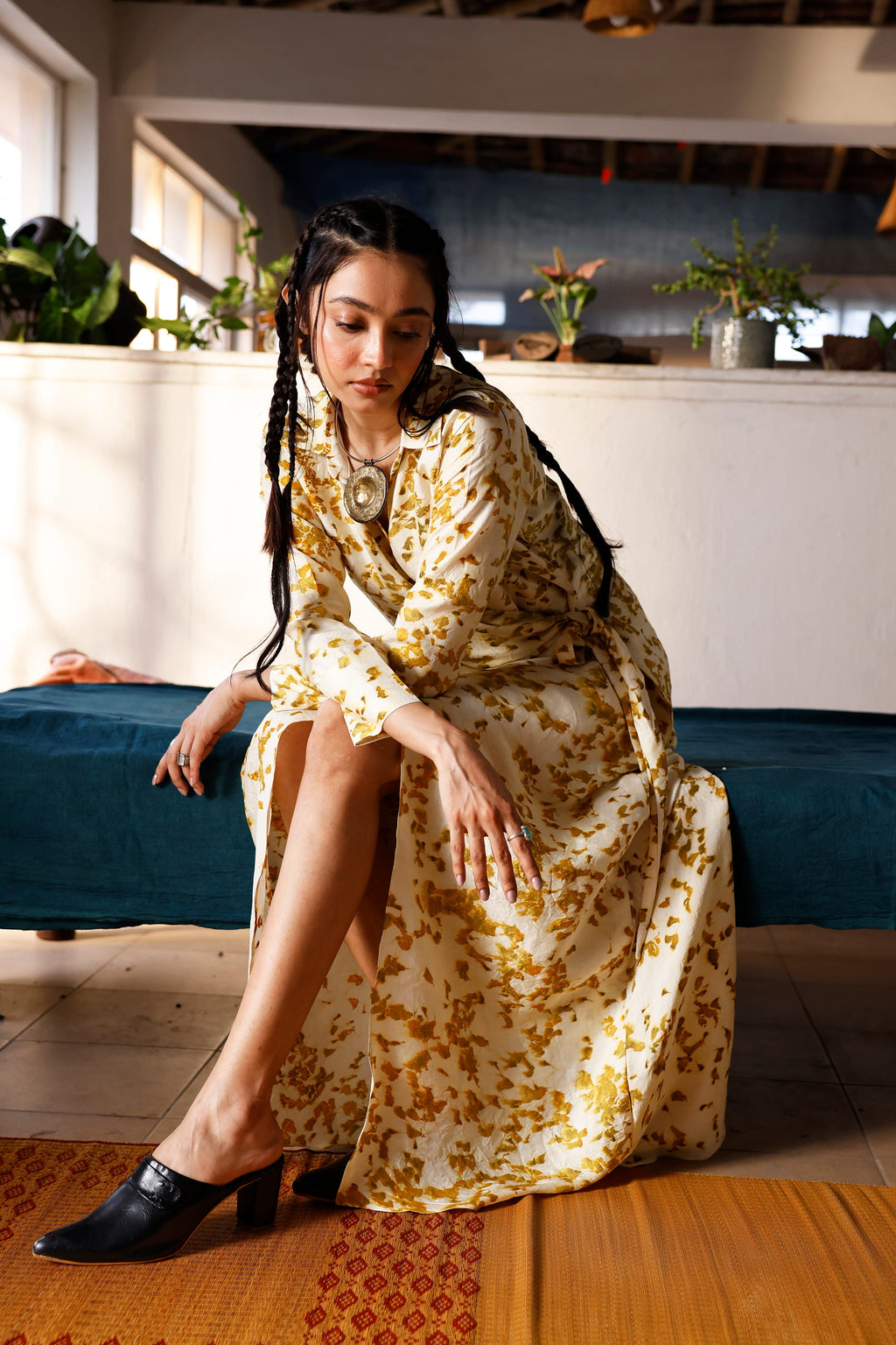 The Marigold Reverie Wrap Dress