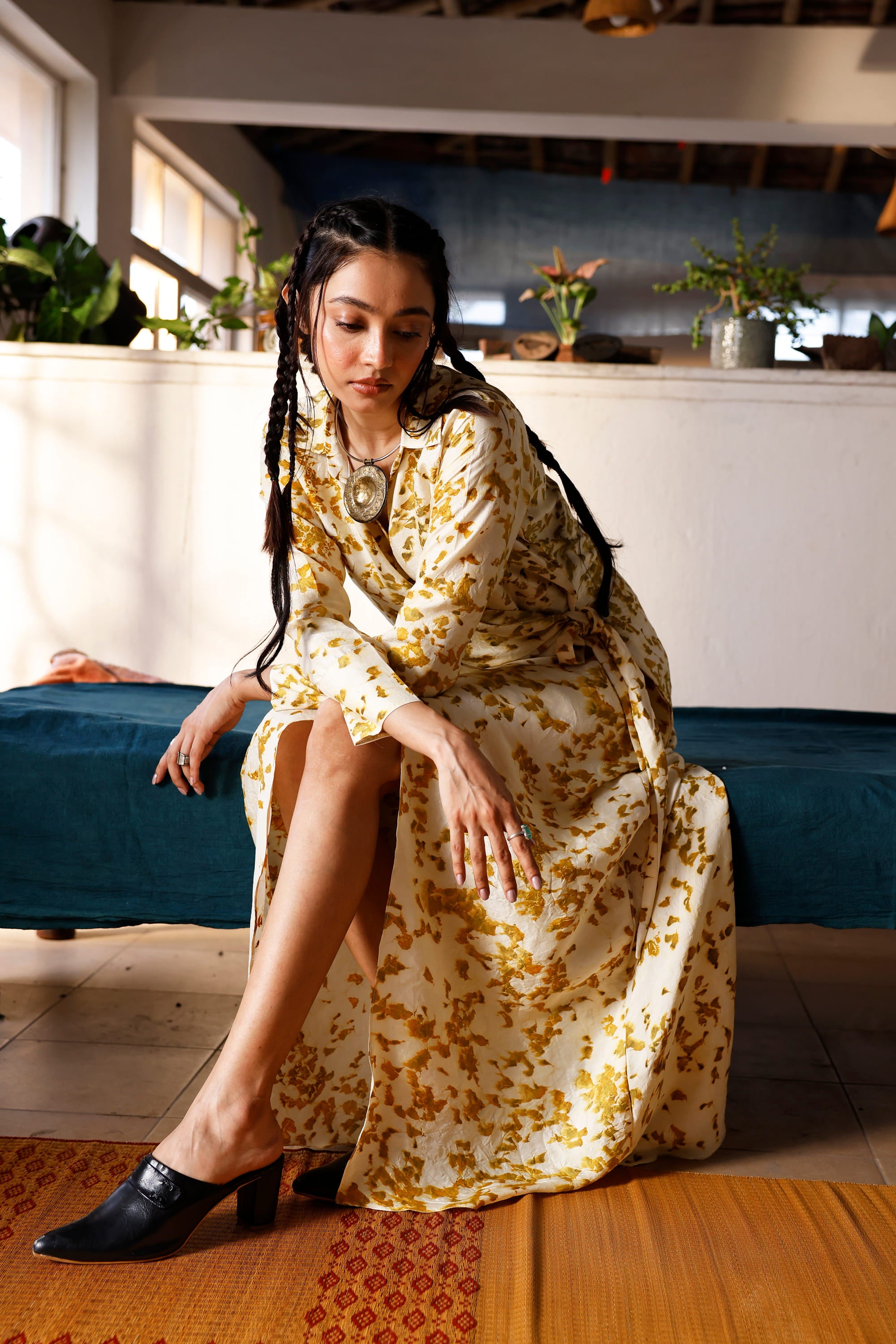The Marigold Reverie Wrap Dress