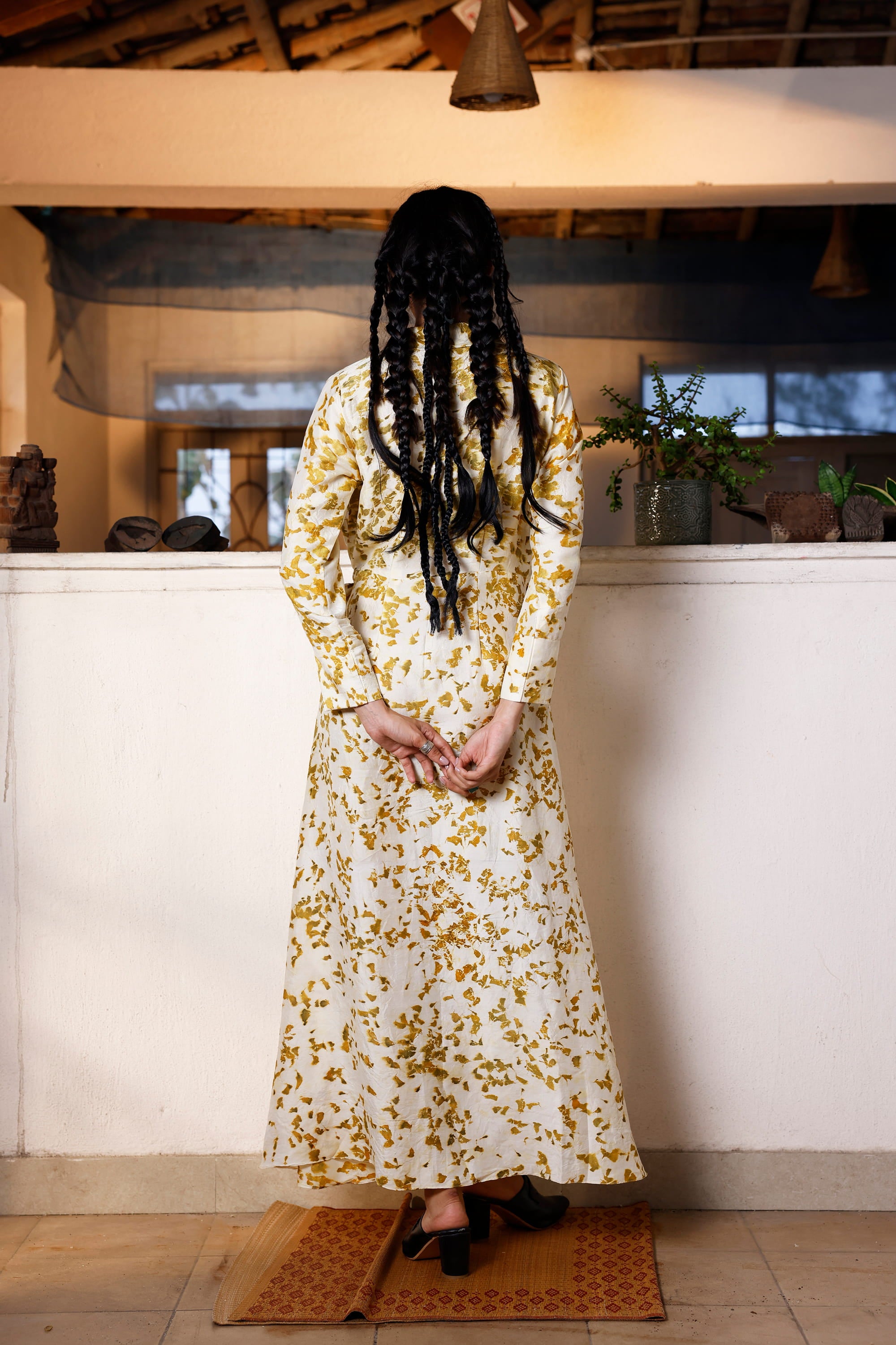 The Marigold Reverie Wrap Dress