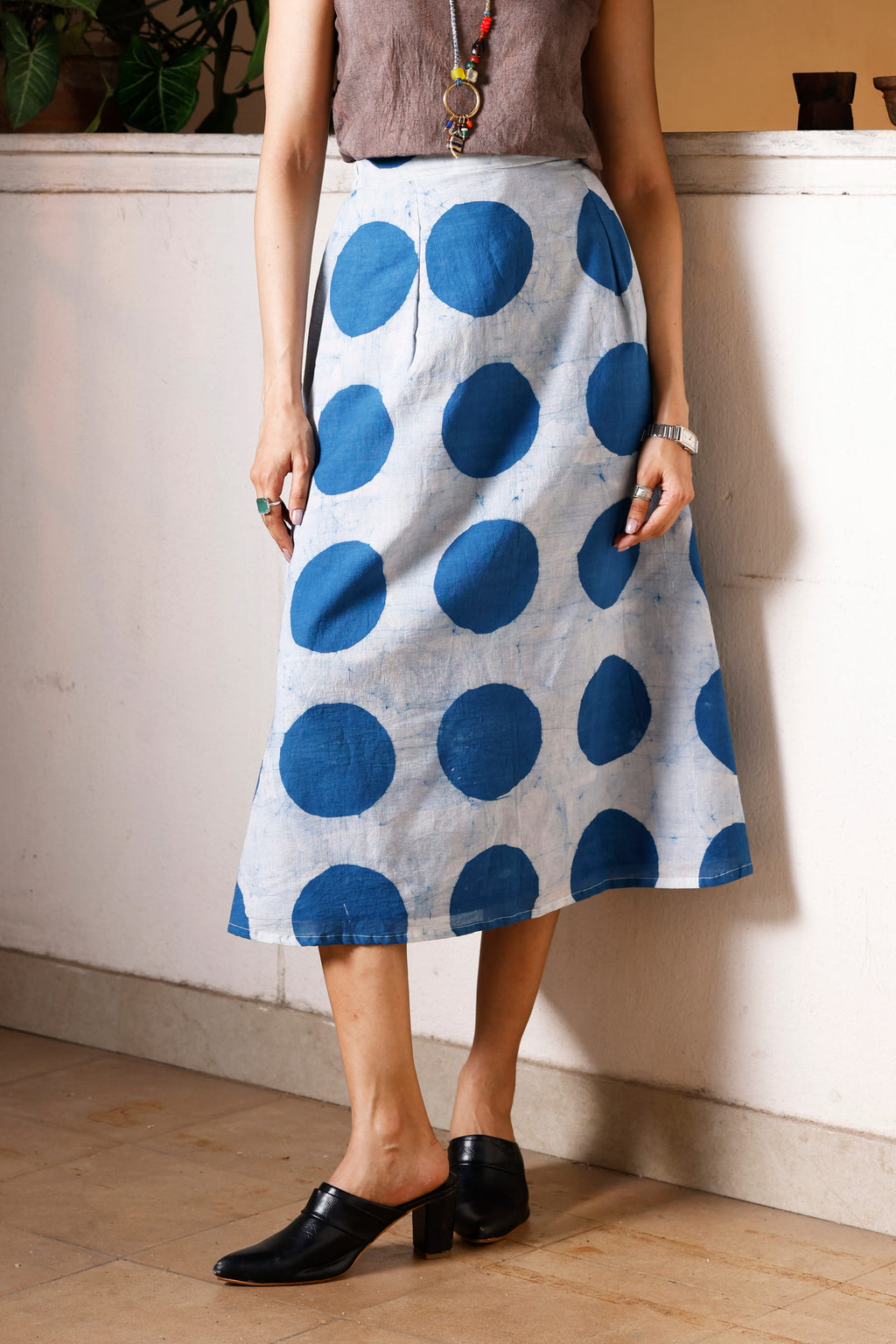 Indigo Orbit Skirt