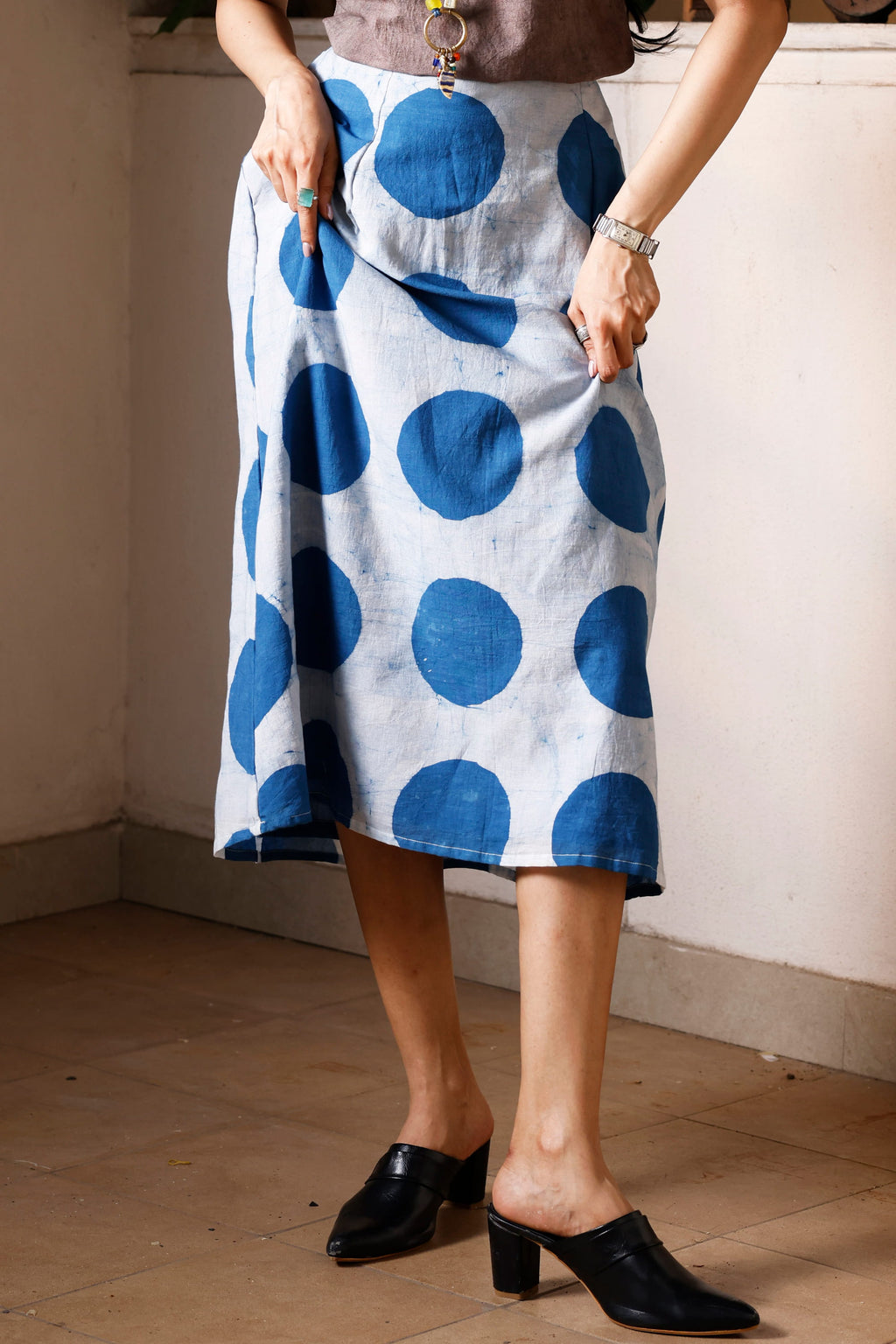 Indigo Orbit Skirt
