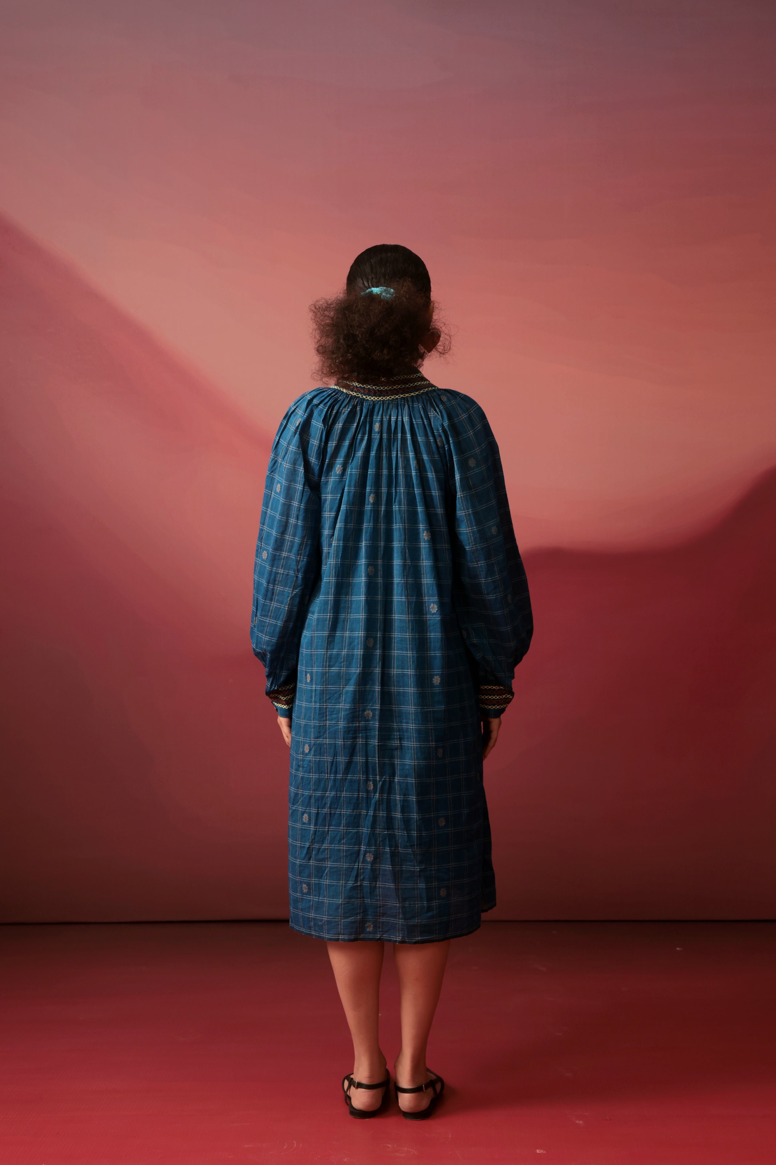 Adara Smocked Midi Dress