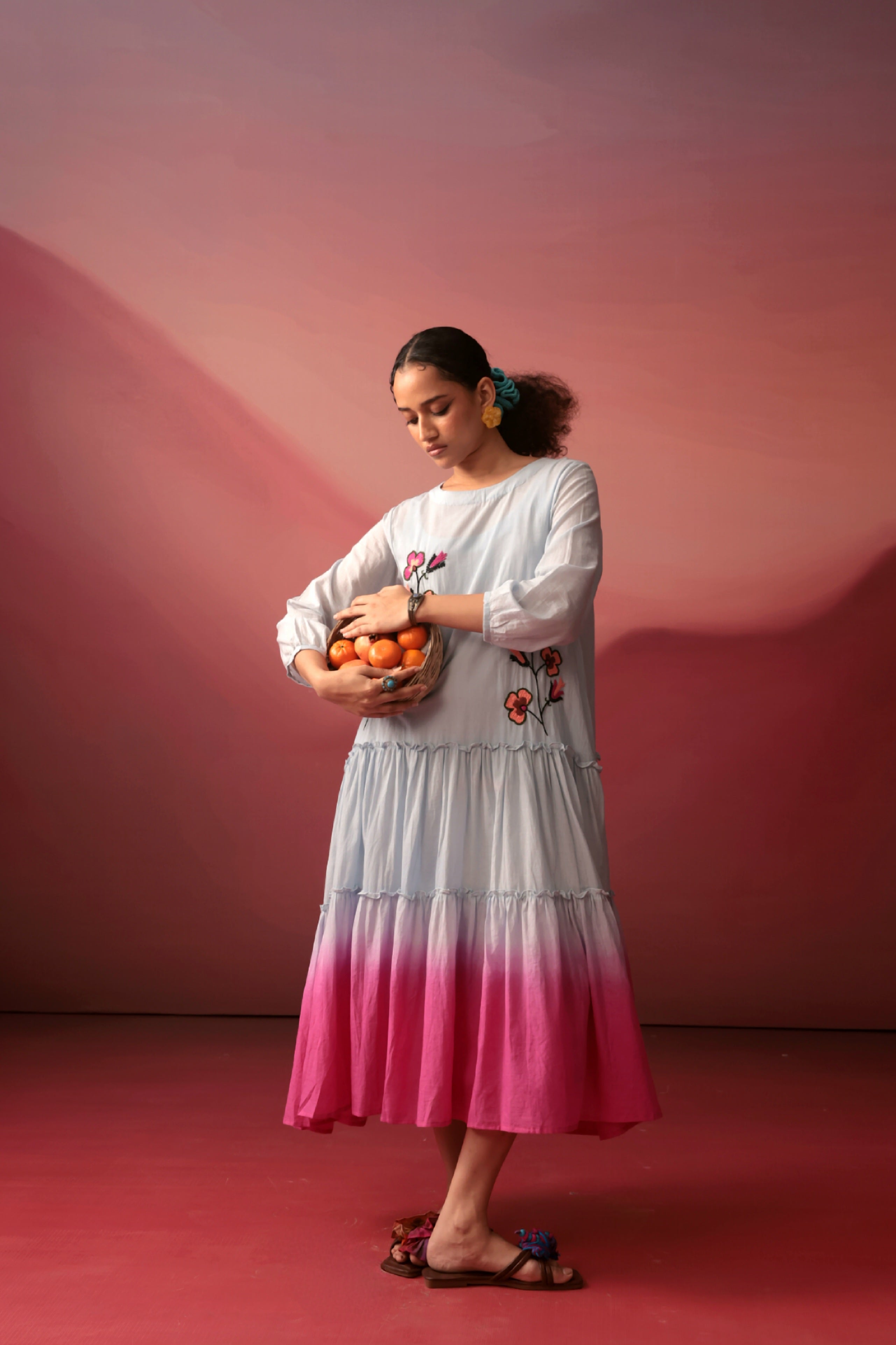 The Ombre Tiered Dress