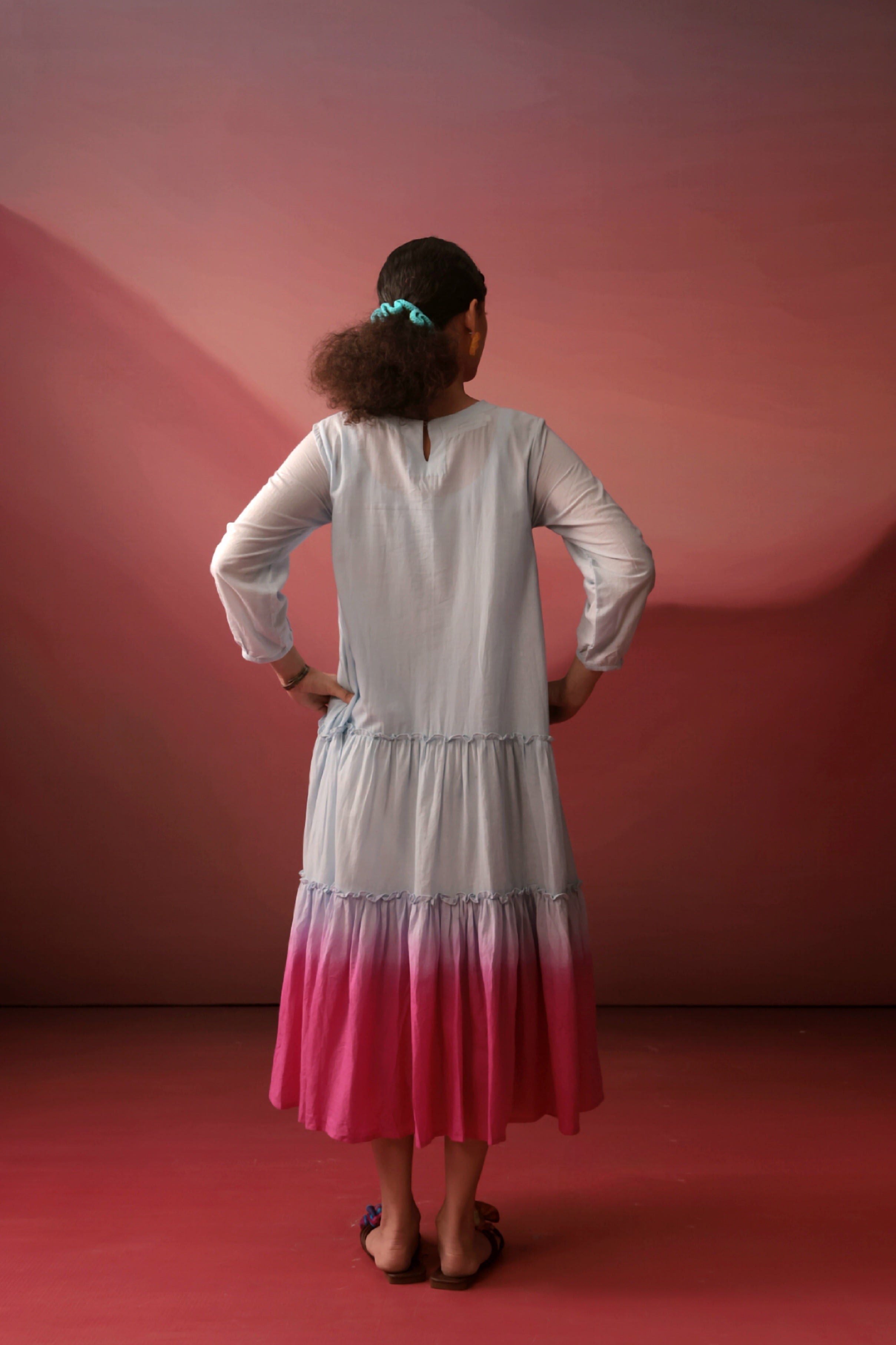 The Ombre Tiered Dress